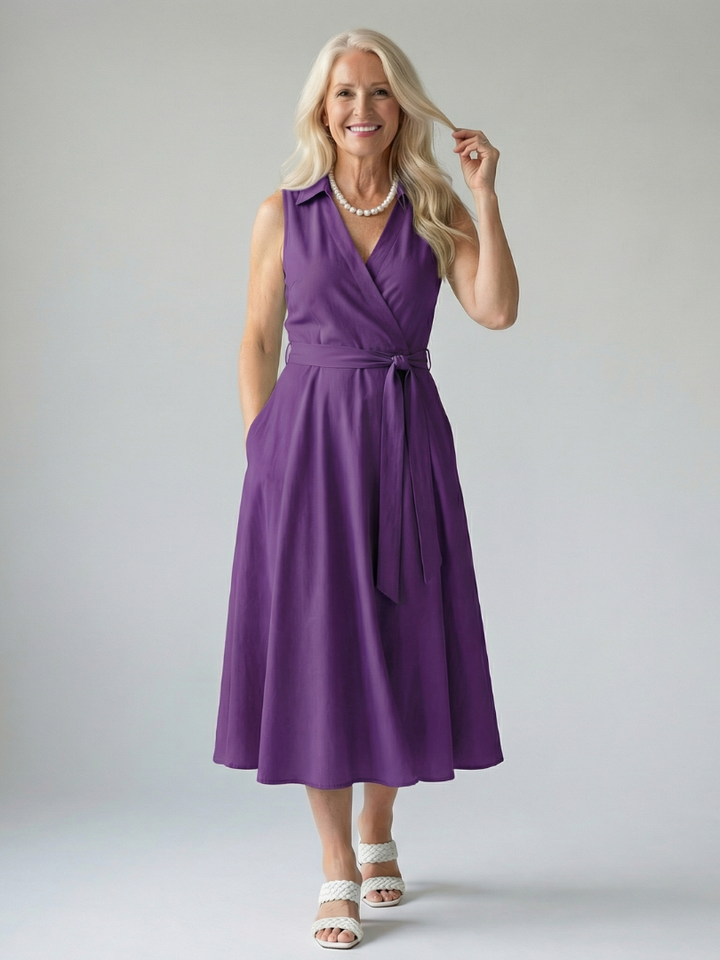 Ziven | Vestido Midi con Caída Relajada