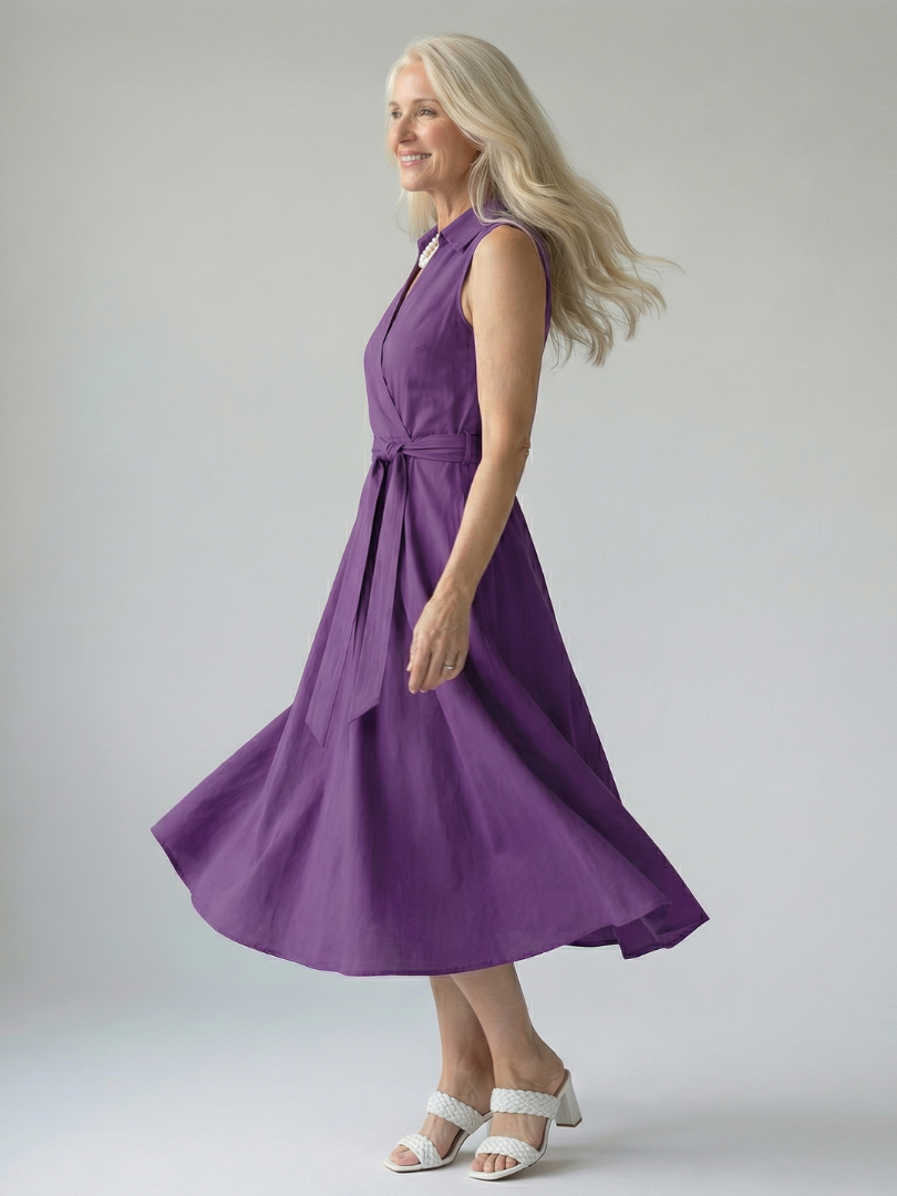 Ziven | Vestido Midi con Caída Relajada