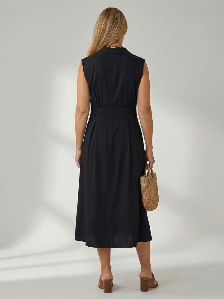 Celyn | Vestido Midi con Botones