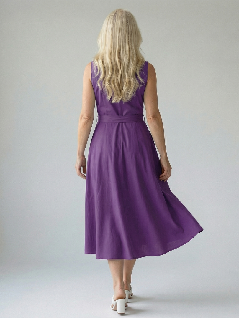 Ziven | Vestido Midi con Caída Relajada
