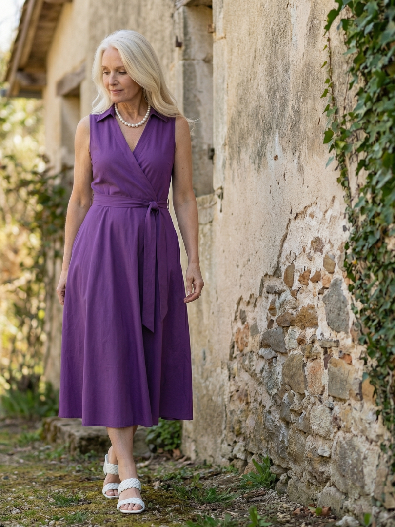 Ziven | Vestido Midi con Caída Relajada