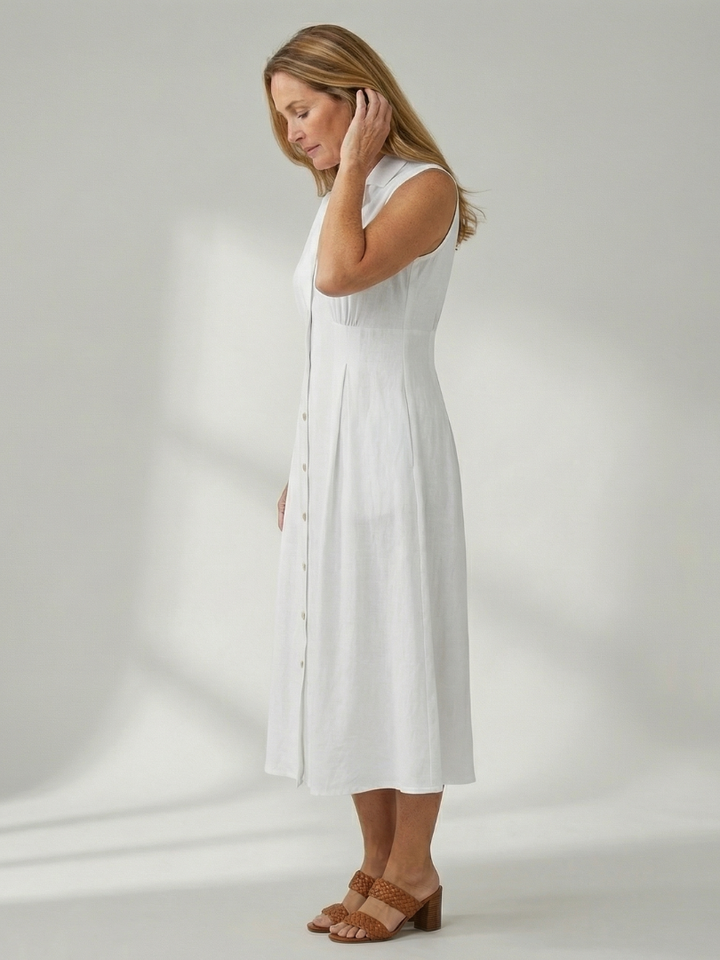 Celyn | Vestido Midi con Botones