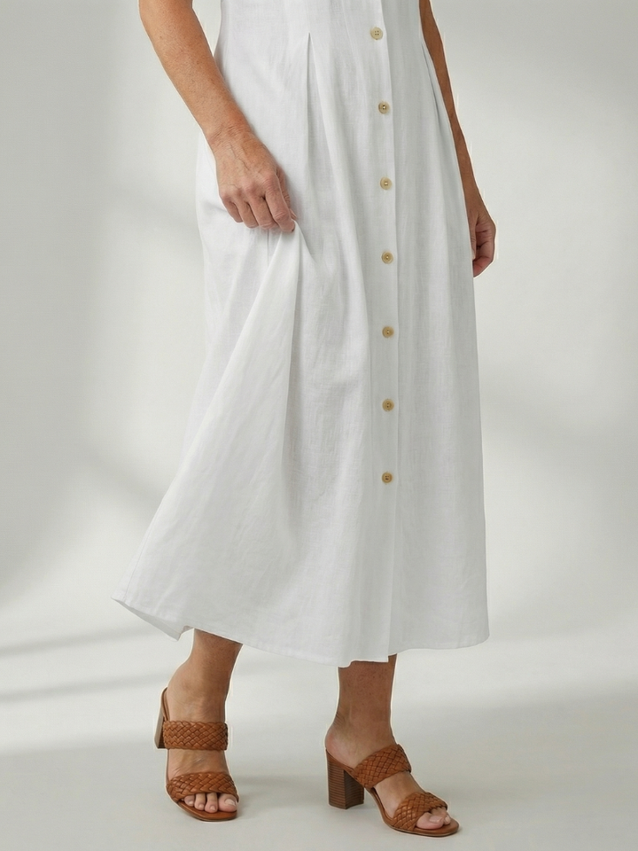 Celyn | Vestido Midi con Botones