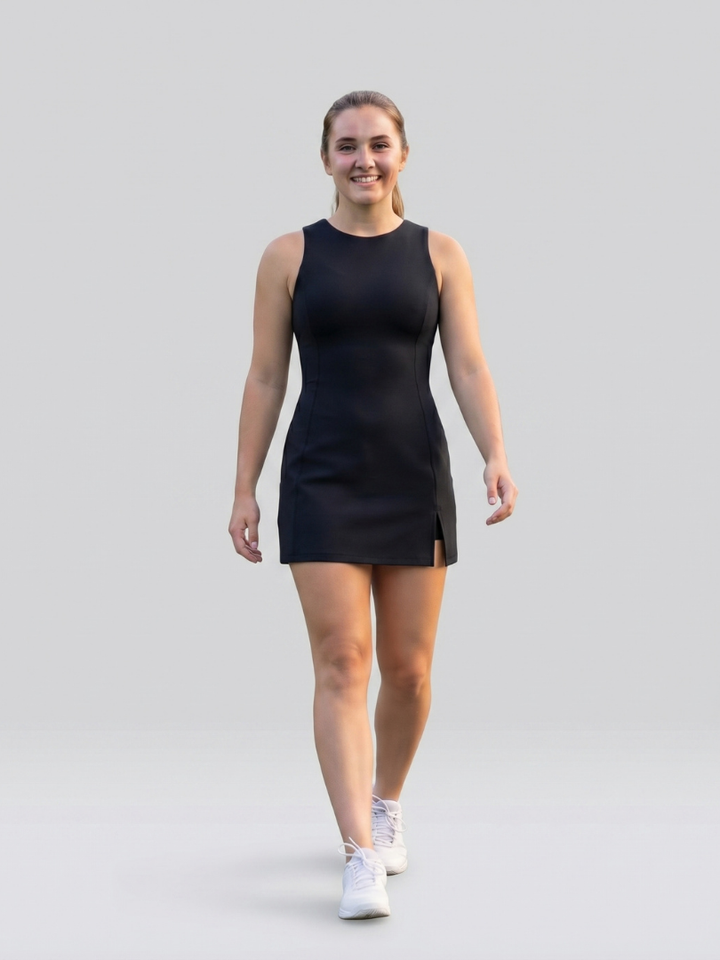 Fayen | Vestido de Tenis con Abertura Lateral Limpia