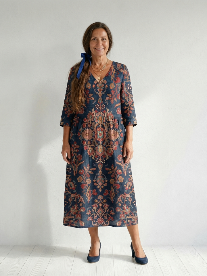 Ivy | Vestido Midi de Forma Suave
