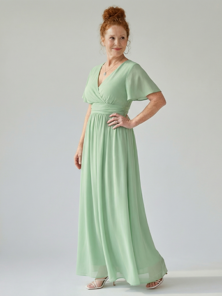 Noel | Vestido Maxi Pure Wrap