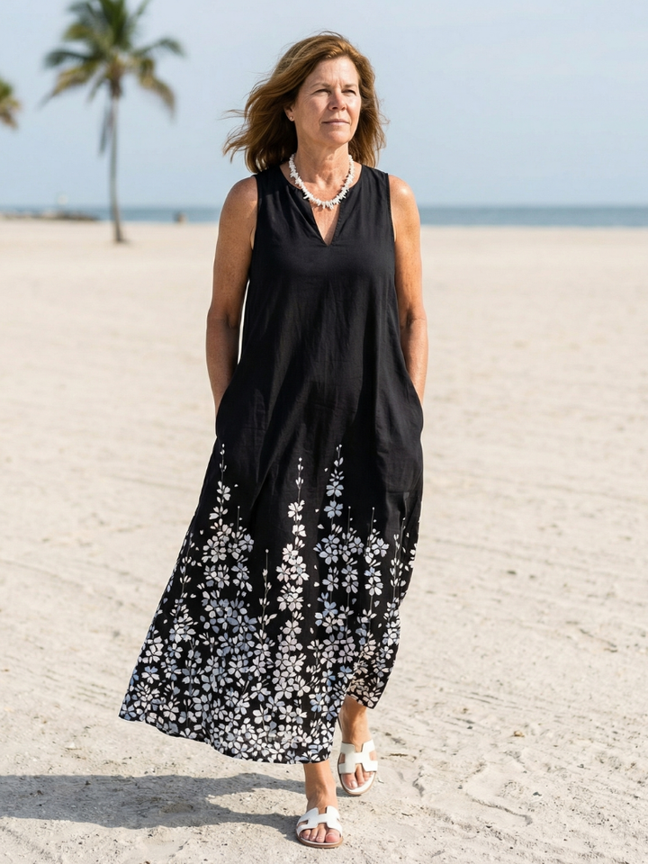 Elowra | Vestido Maxi Brisa Nocturna