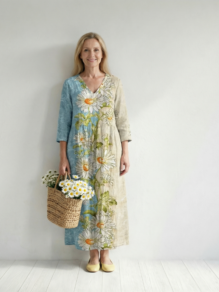 Elliot | Vestido Midi Daisy Ligero