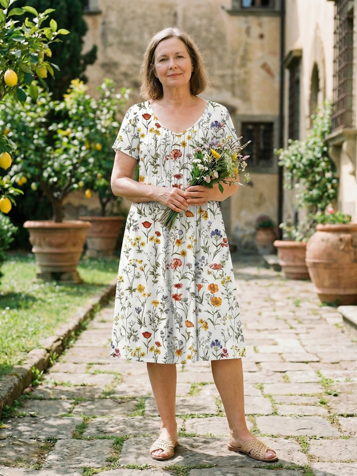 Florencia | Vestido de Campo de Flores Silvestres