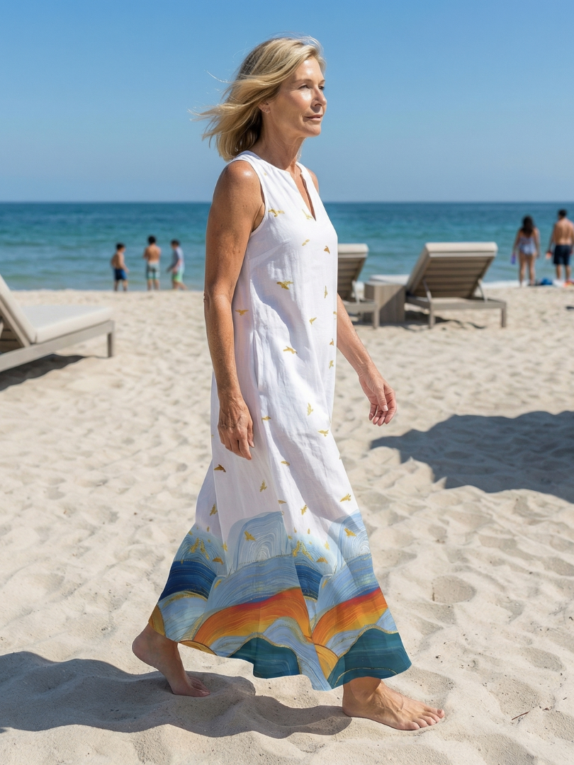 Caelia | Vestido Maxi Línea Calm