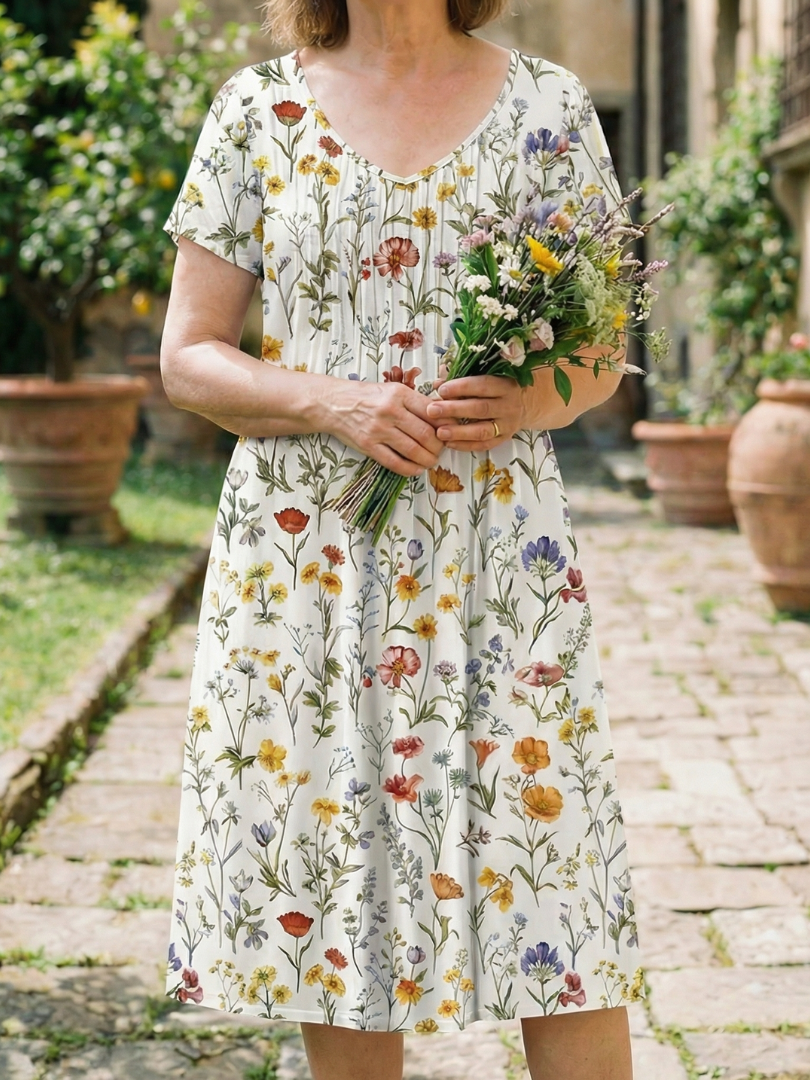 Florencia | Vestido de Campo de Flores Silvestres