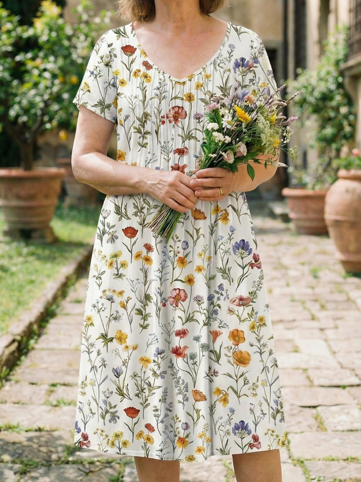 Florencia | Vestido de Campo de Flores Silvestres