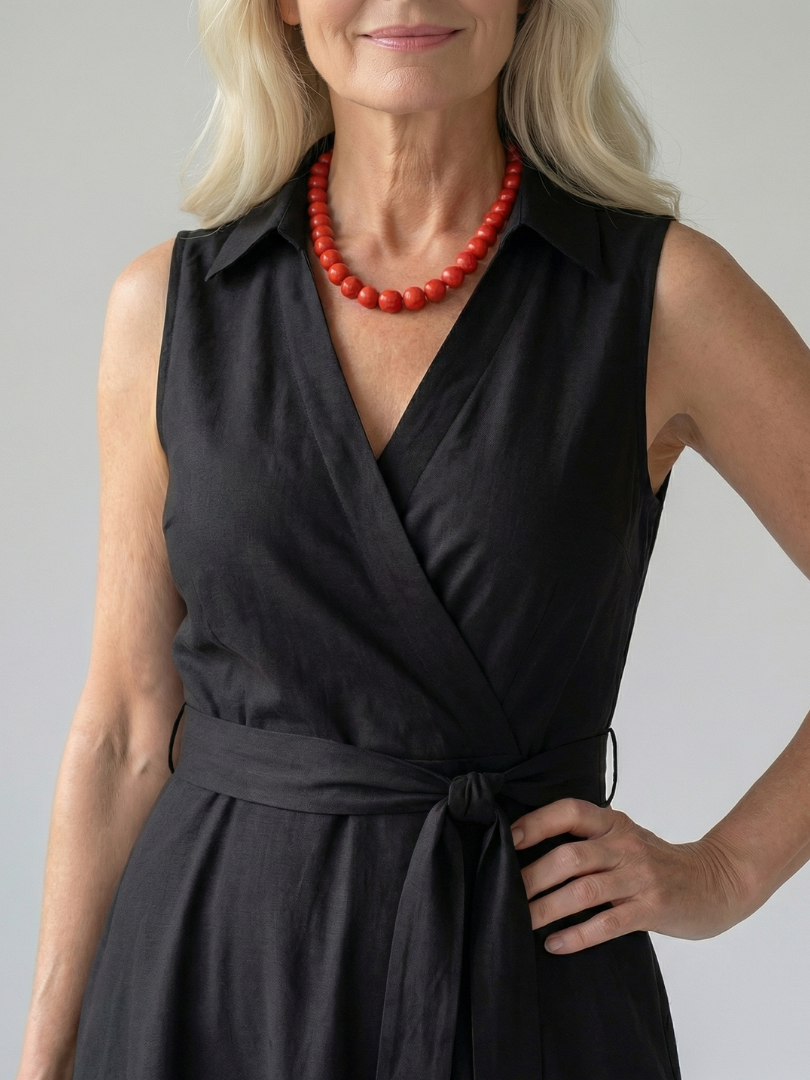 Ziven | Vestido Midi con Caída Relajada