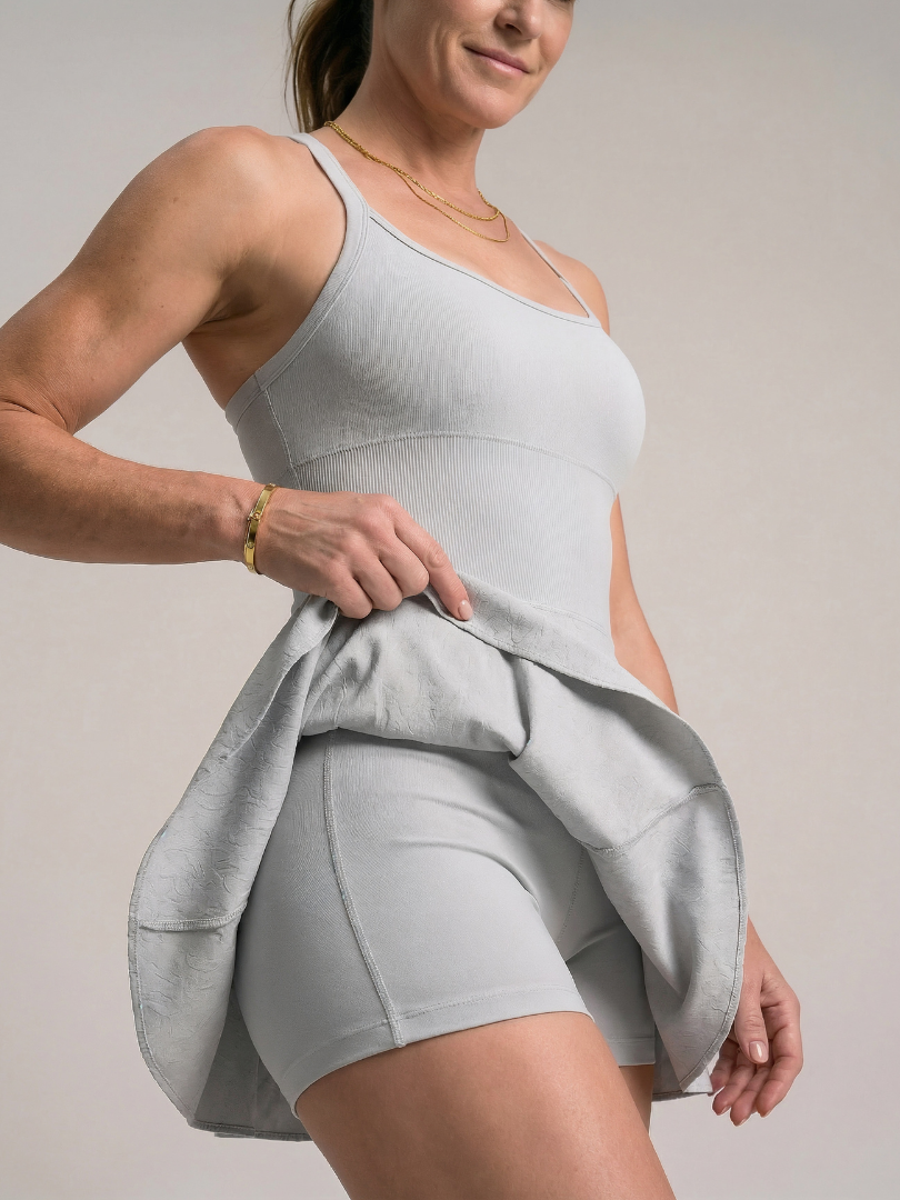 Zerelle | Vestido de Tenis con Espalda con Tiras