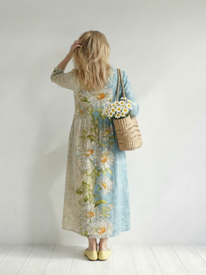 Elliot | Vestido Midi Daisy Ligero