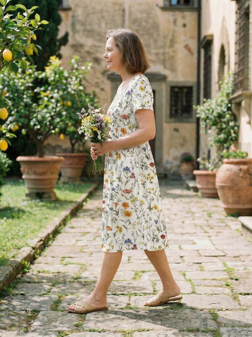 Florencia | Vestido de Campo de Flores Silvestres