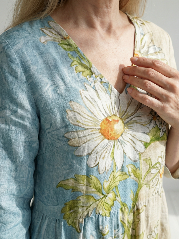 Elliot | Vestido Midi Daisy Ligero