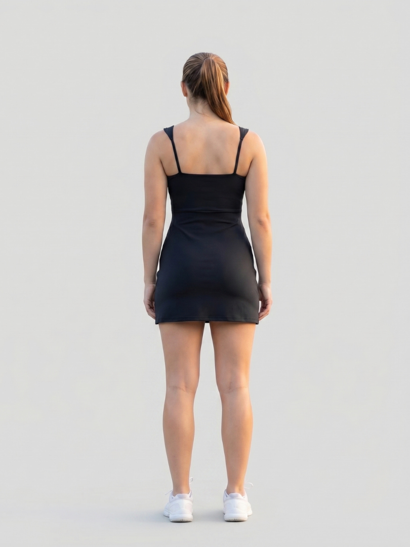 Velune | Vestido de Tenis con Escote Cuadrado