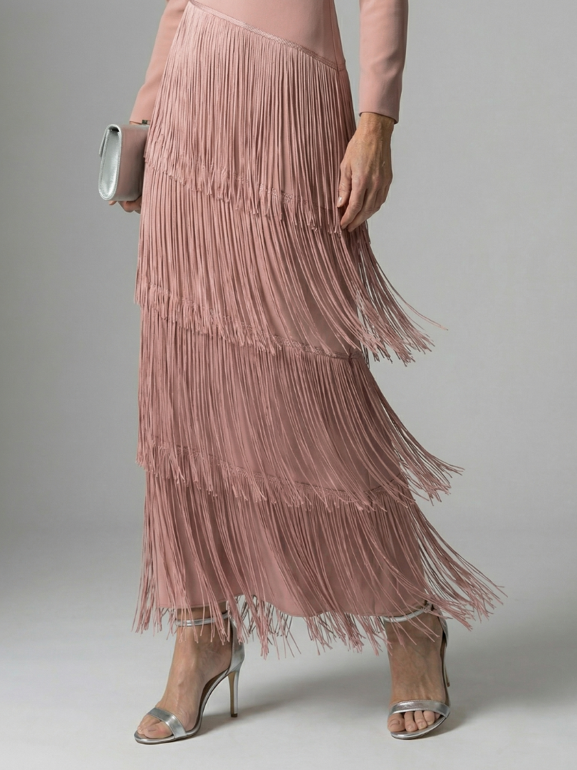 Noren | Vestido Midi con Flecos