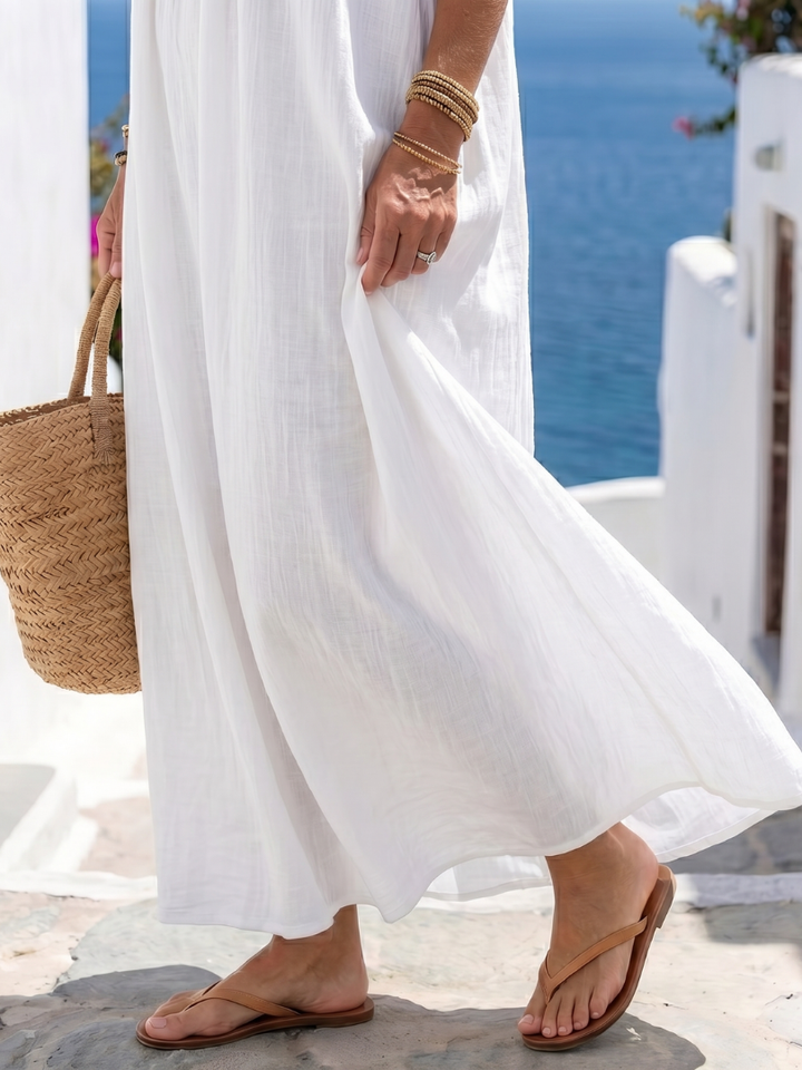 Keira | Vestido Maxi de Flujo Natural