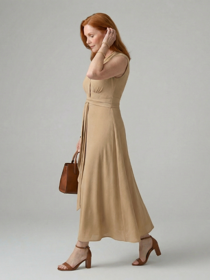 Orin | Vestido Midi con Tira Limpia