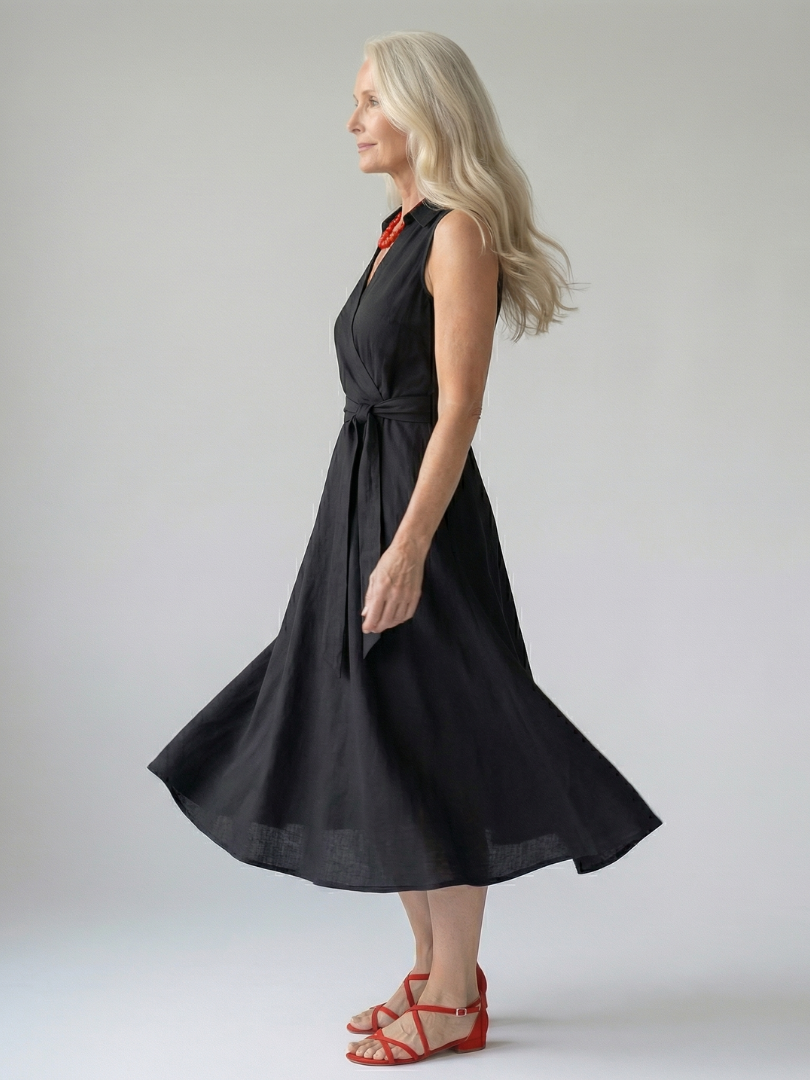Ziven | Vestido Midi con Caída Relajada