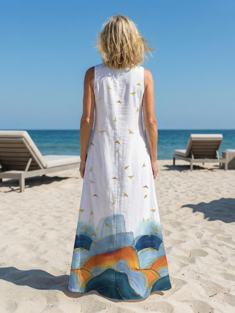 Caelia | Vestido Maxi Línea Calm