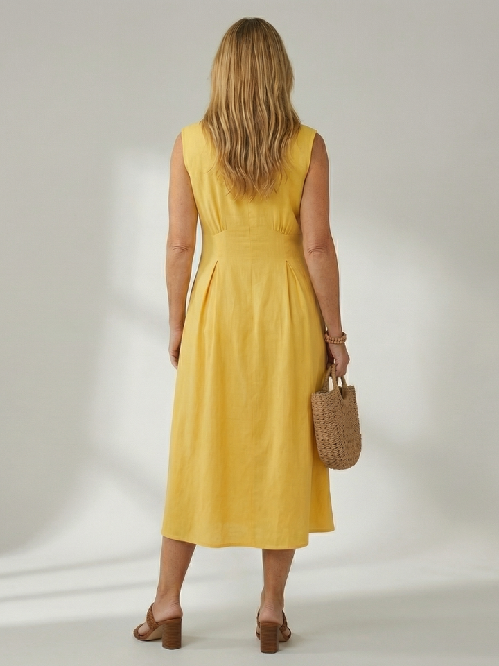 Celyn | Vestido Midi con Botones