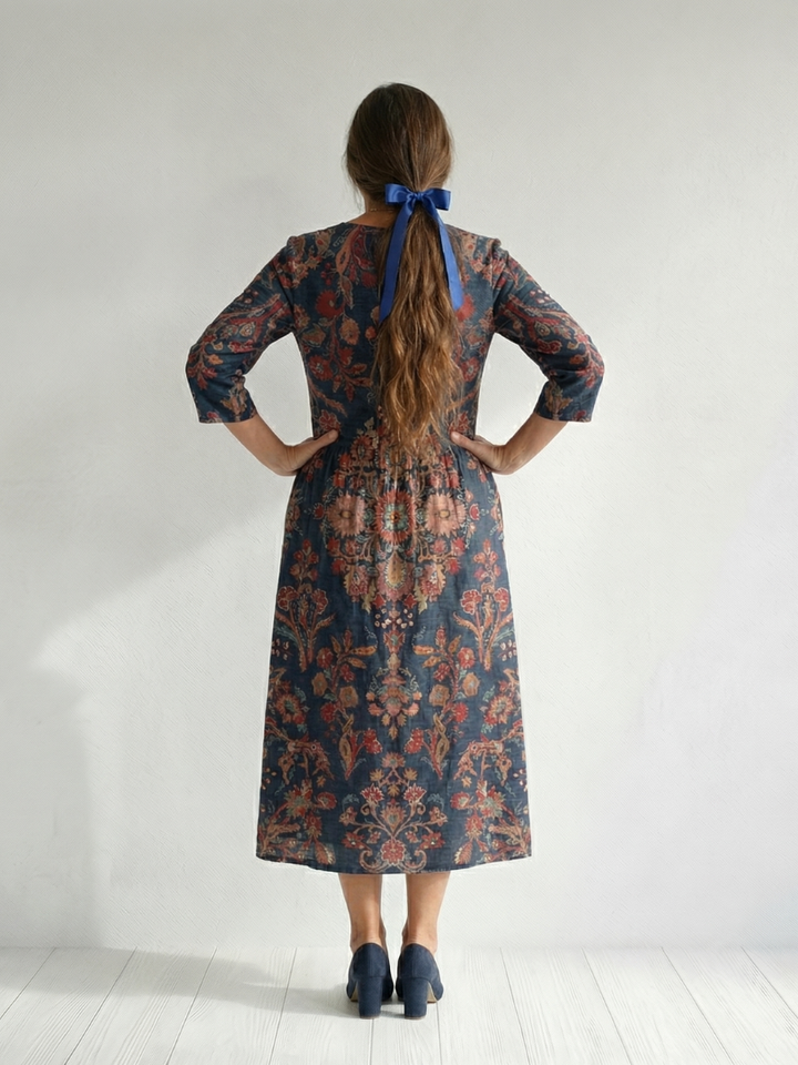 Ivy | Vestido Midi de Forma Suave
