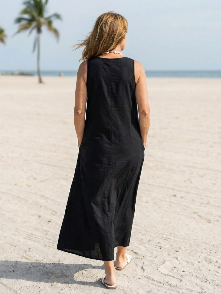 Elowra | Vestido Maxi Brisa Nocturna