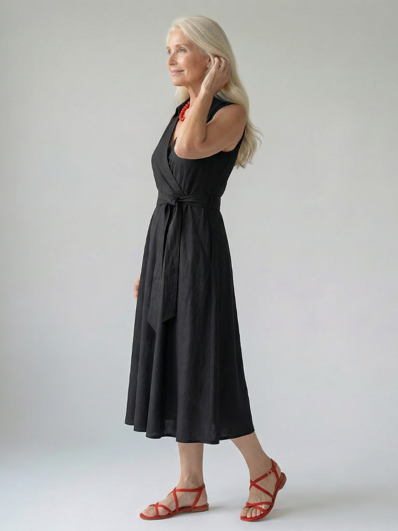 Ziven | Vestido Midi con Caída Relajada