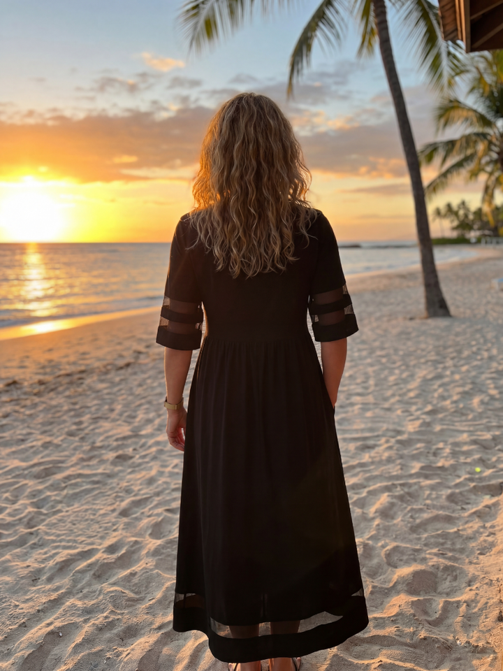 Vera | Vestido Midi de Noche
