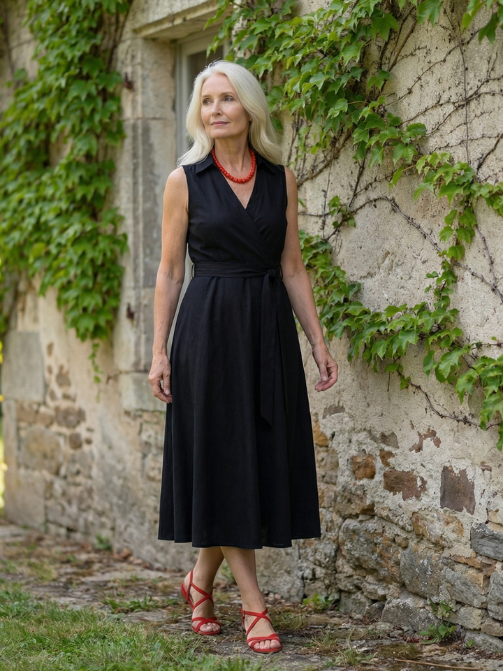 Ziven | Vestido Midi con Caída Relajada
