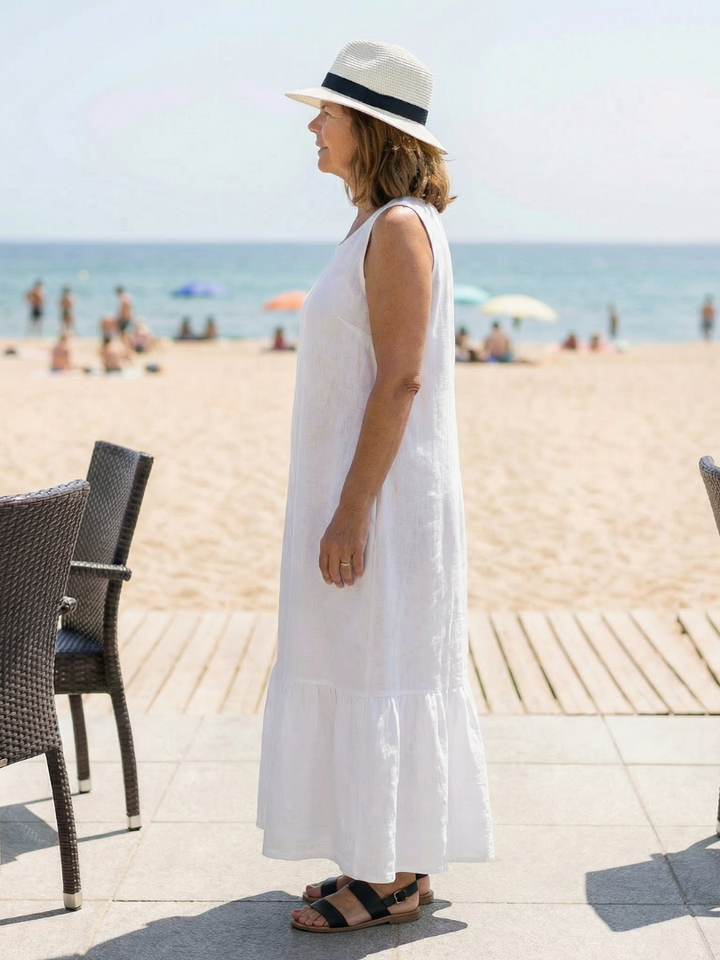 Ismerie | Vestido Midi de Caída Fácil