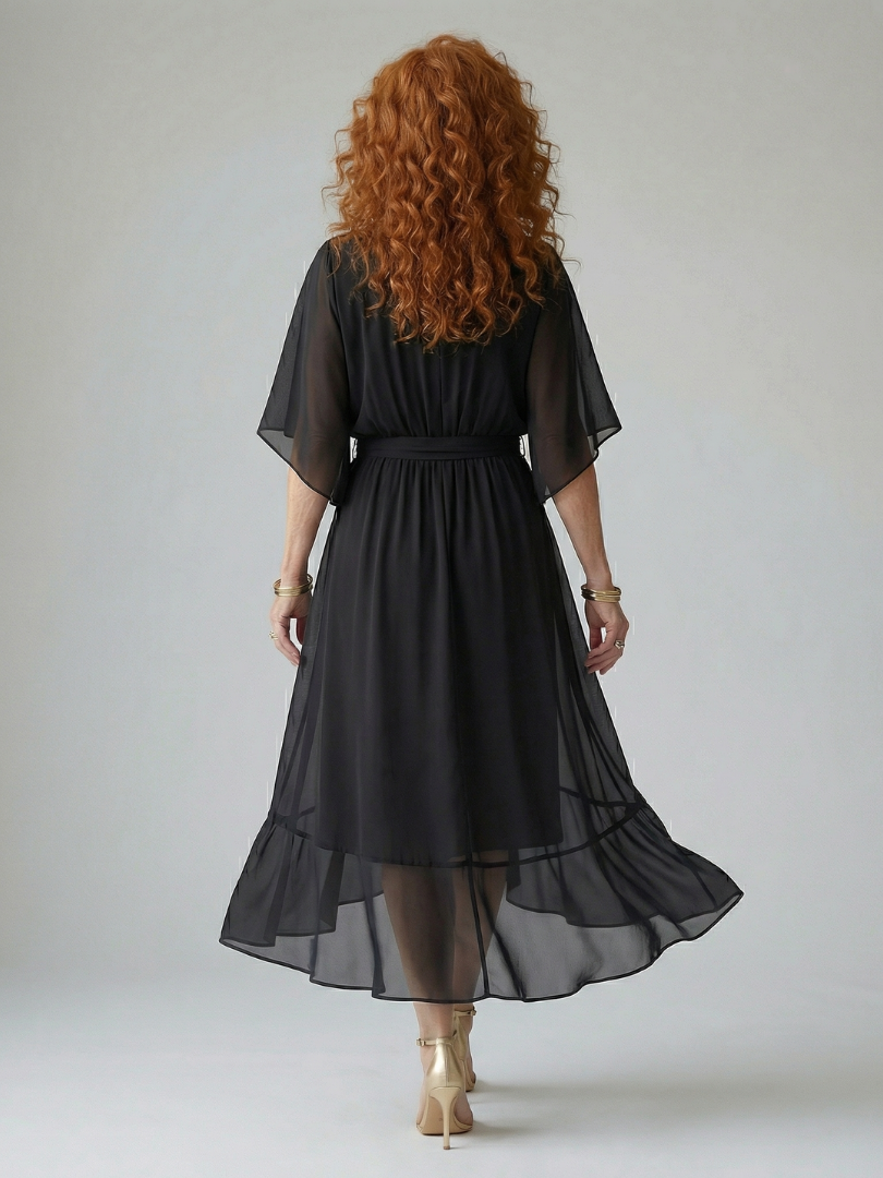 Elric | Vestido Midi con Caída