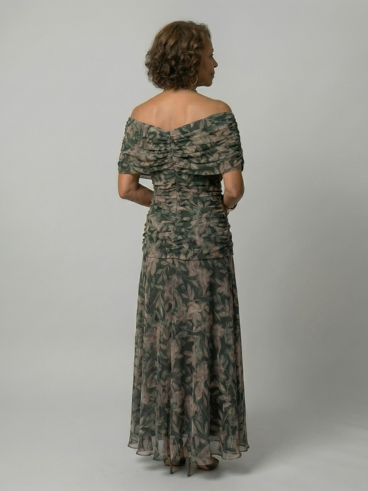 Calen | Vestido Midi Off Shoulder