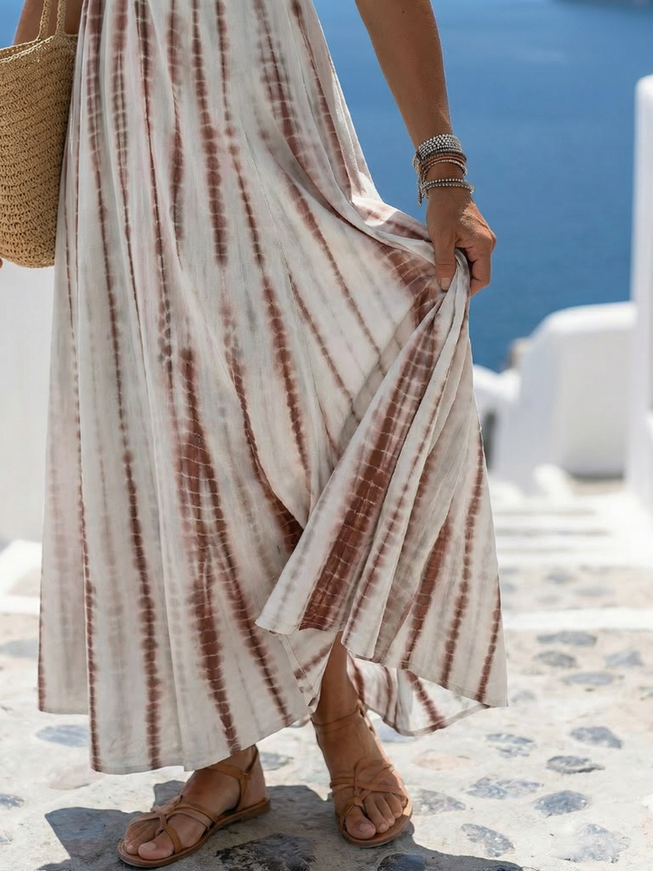 Karys | Vestido Midi de Teñido Suave y Corte Casual