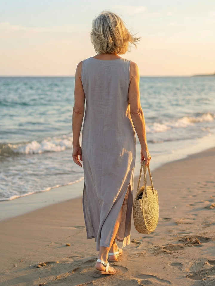 Arielle | Vestido Midi de Flujo Aireado