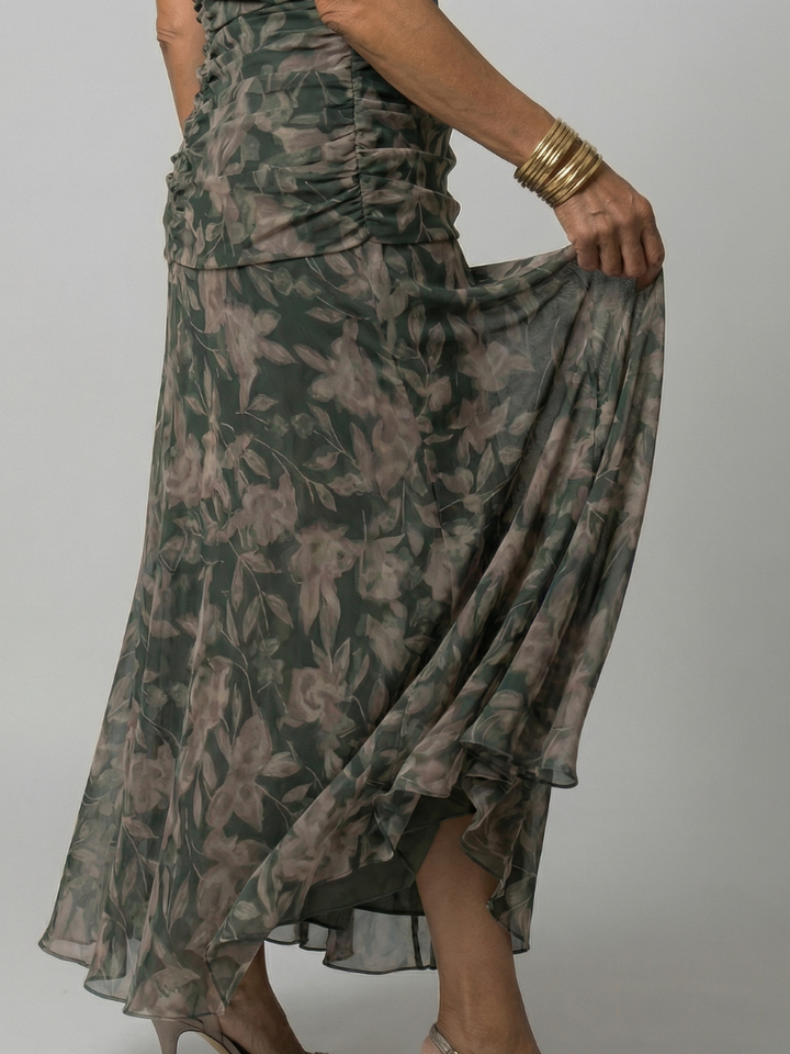 Calen | Vestido Midi Off Shoulder