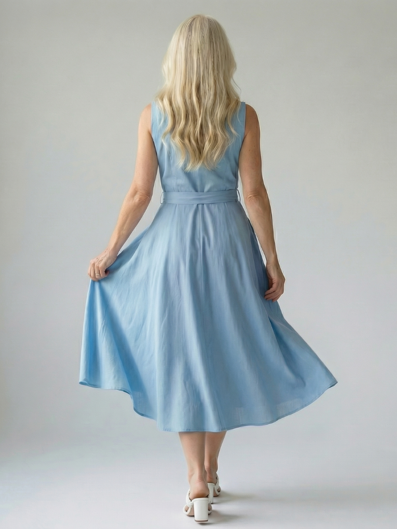 Ziven | Vestido Midi con Caída Relajada