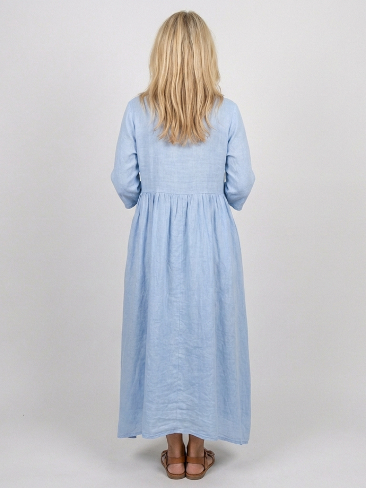 Beatrice | Vestido Midi de Manga Tres Cuartos
