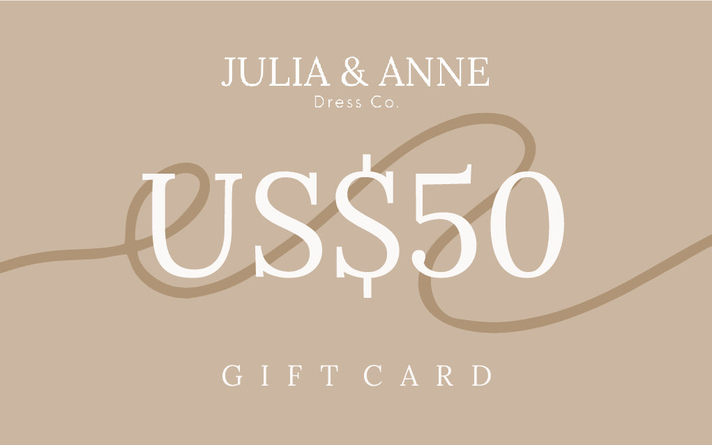 Tarjeta de Regalo de Julia & Anne Dress Co.