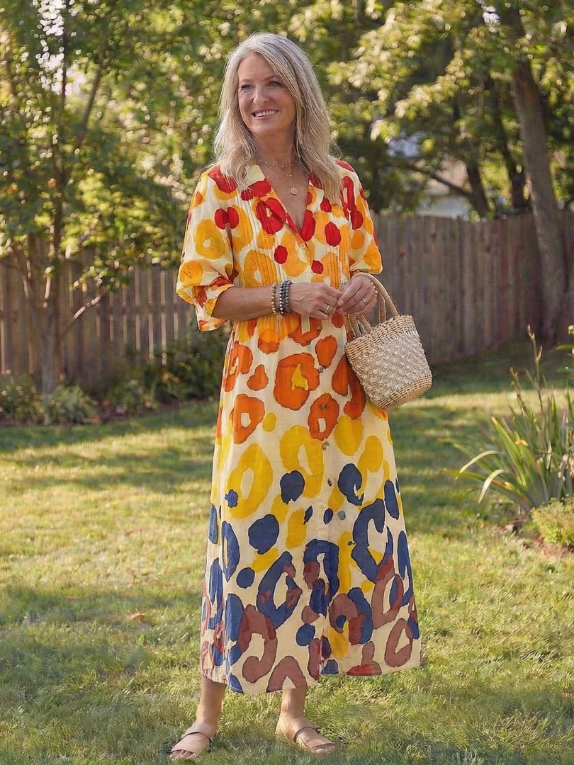 Virelle | Vestido Maxi Floral