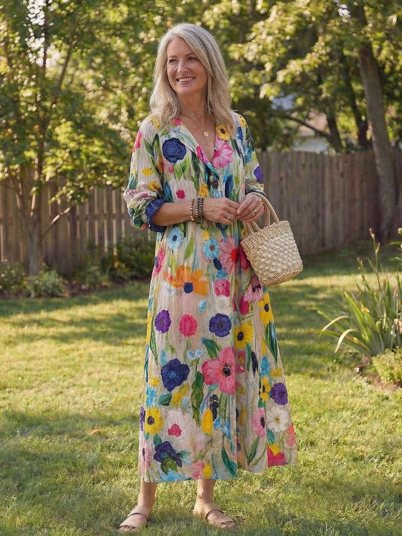 Virelle | Vestido Maxi Floral