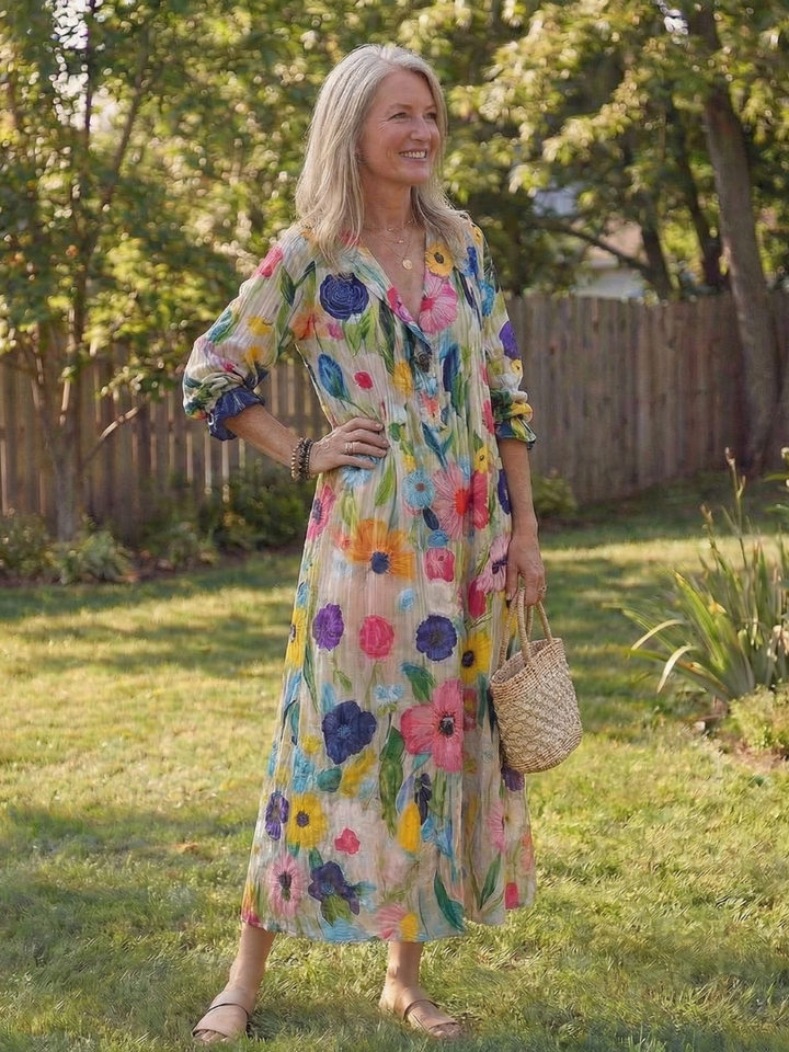 Virelle | Vestido Maxi Floral
