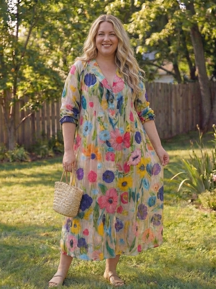Virelle | Vestido Maxi Floral