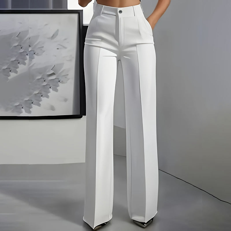 Mia ™ | Pantalón de traje de talle alto para mujer