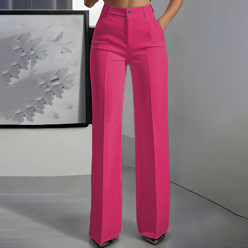 Mia ™ | Pantalón de traje de talle alto para mujer
