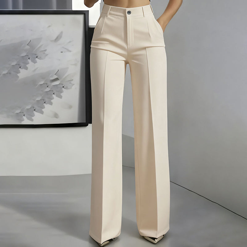 Mia ™ | Pantalón de traje de talle alto para mujer