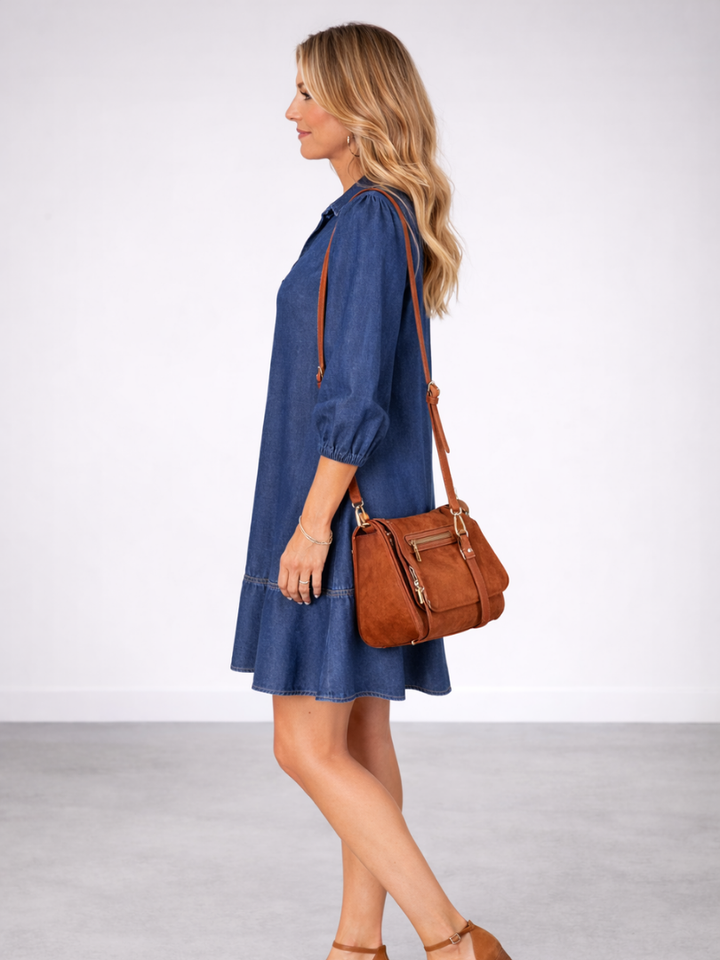 Isolde | Vestido de mezclilla relajado